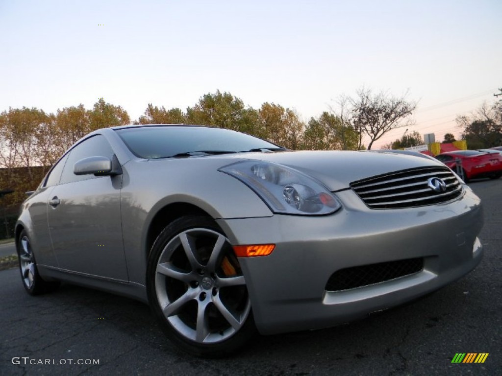 2003 G 35 Coupe - Desert Platinum Metallic / Willow photo #2