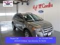 2014 Mineral Gray Ford Edge SEL  photo #1