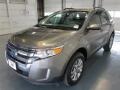 2014 Mineral Gray Ford Edge SEL  photo #3