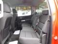2015 Chevrolet Silverado 3500HD Jet Black Interior Rear Seat Photo