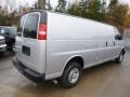 2015 Silver Ice Metallic Chevrolet Express 2500 Cargo Extended WT  photo #6