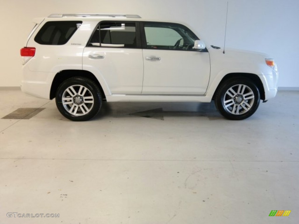 2010 4Runner Limited - Blizzard White Pearl / Sand Beige photo #1