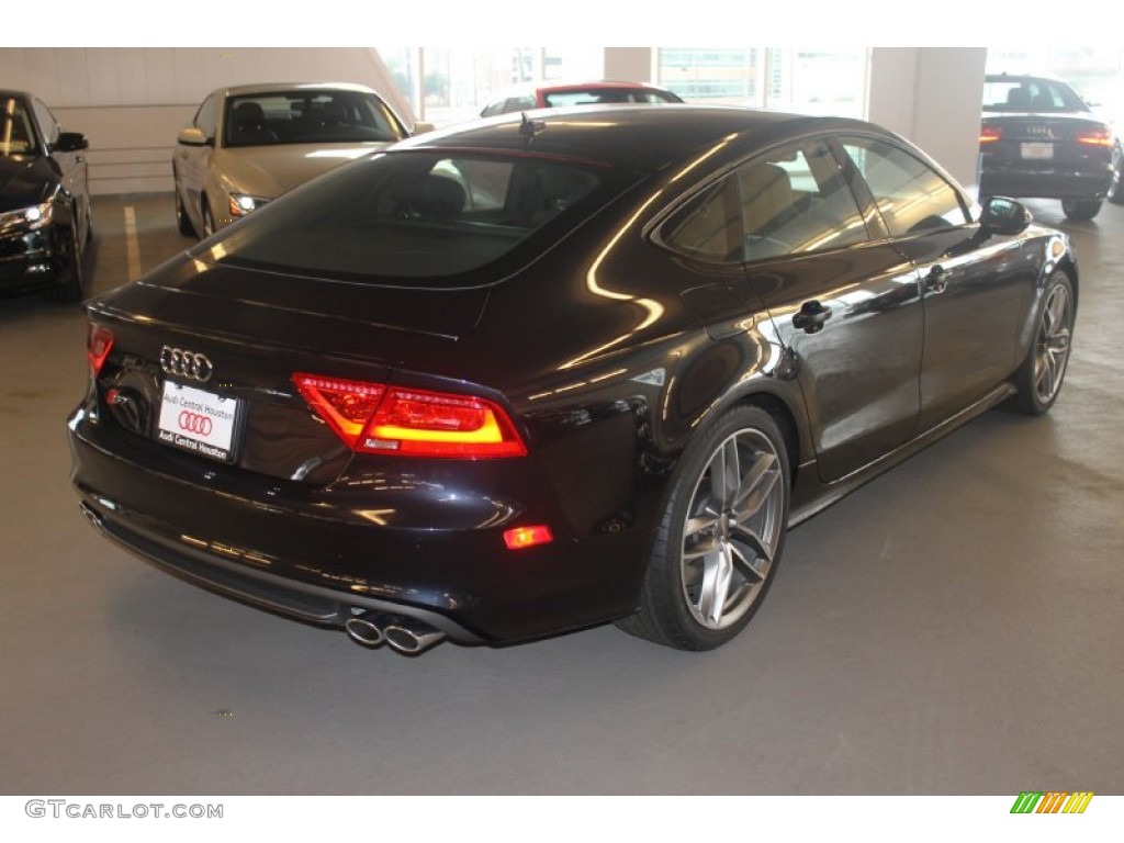 2015 S7 4.0 TFSI quattro - Moonlight Blue Metallic / Black Perforated Valcona photo #8