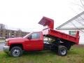 2015 Victory Red Chevrolet Silverado 3500HD WT Regular Cab Dump Truck  photo #1