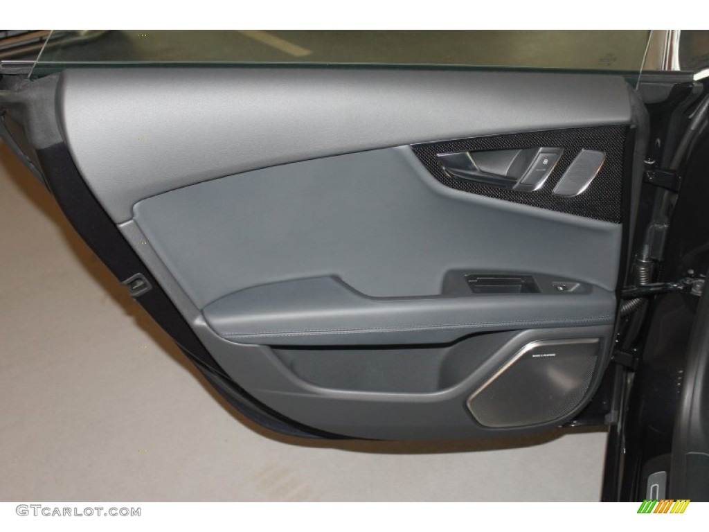 2015 S7 4.0 TFSI quattro - Moonlight Blue Metallic / Black Perforated Valcona photo #14