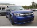 2013 Deep Impact Blue Metallic Ford Flex SE #98890058