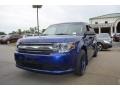 2013 Deep Impact Blue Metallic Ford Flex SE  photo #7