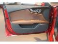 Nougat Brown 2015 Audi A7 3.0T quattro Prestige Door Panel
