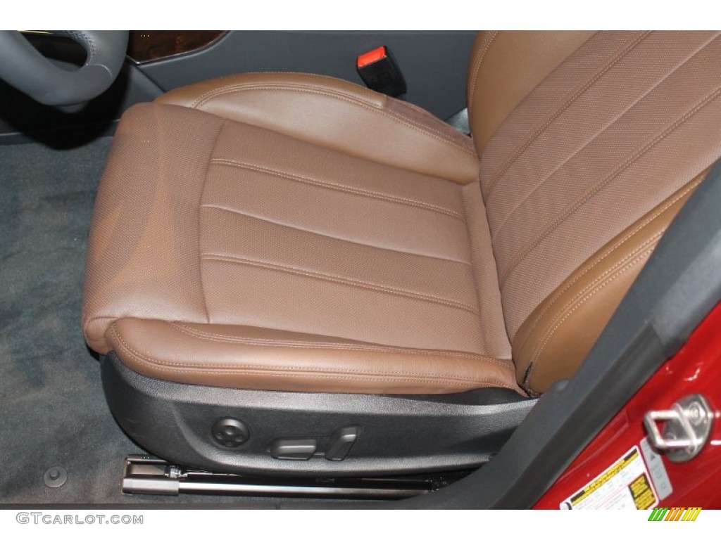 Nougat Brown Interior 2015 Audi A7 3.0T quattro Prestige Photo #98910262