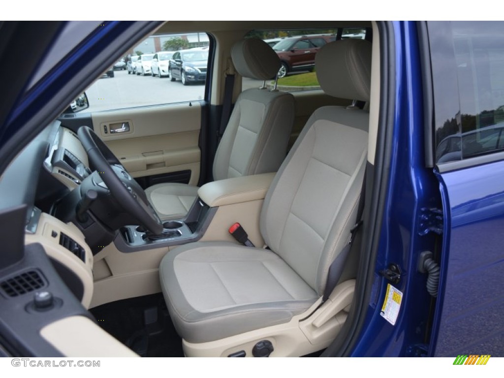 2013 Flex SE - Deep Impact Blue Metallic / Dune photo #17