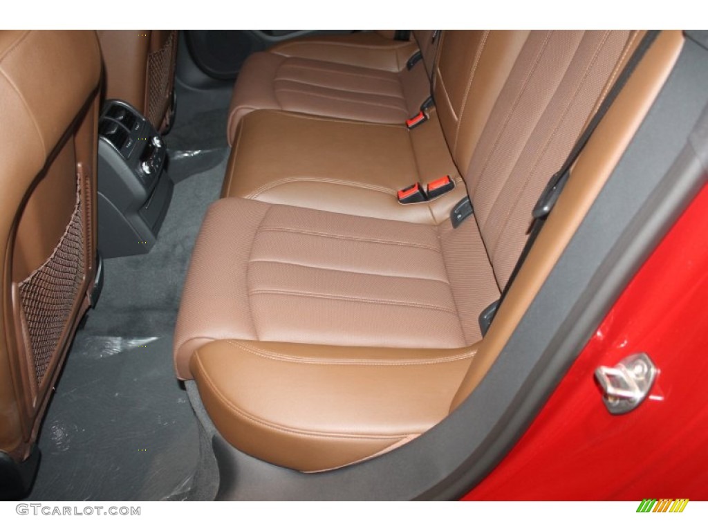 Nougat Brown Interior 2015 Audi A7 3.0T quattro Prestige Photo #98910355