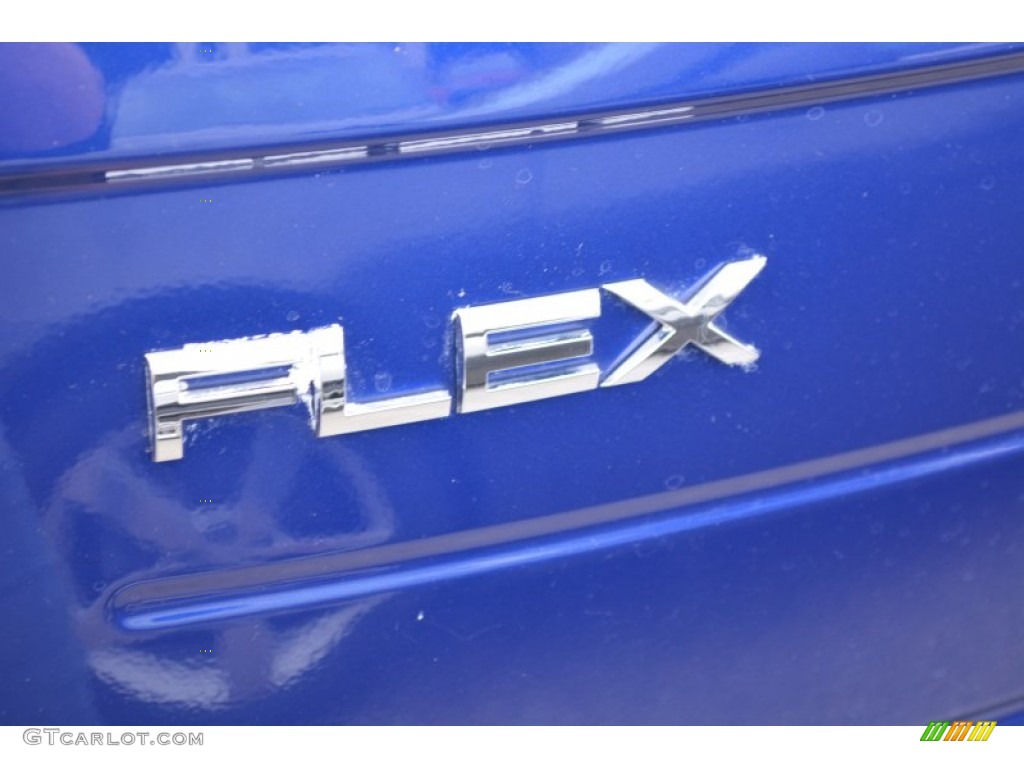 2013 Flex SE - Deep Impact Blue Metallic / Dune photo #21