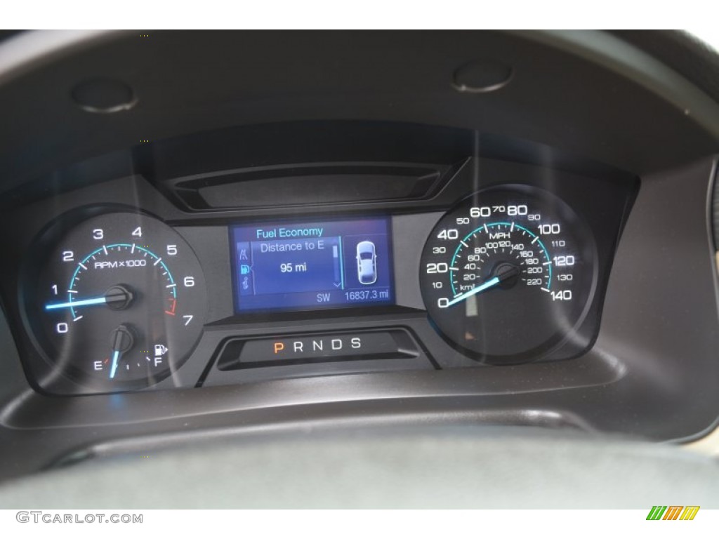 2013 Flex SE - Deep Impact Blue Metallic / Dune photo #23