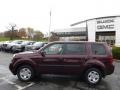 2015 Dark Cherry Pearl Honda Pilot LX 4WD  photo #8