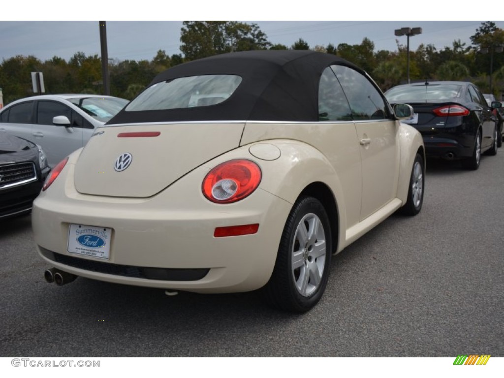 2007 New Beetle 2.5 Convertible - Harvest Moon Beige / Cream photo #3
