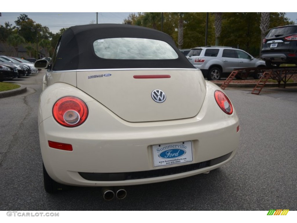 2007 New Beetle 2.5 Convertible - Harvest Moon Beige / Cream photo #4