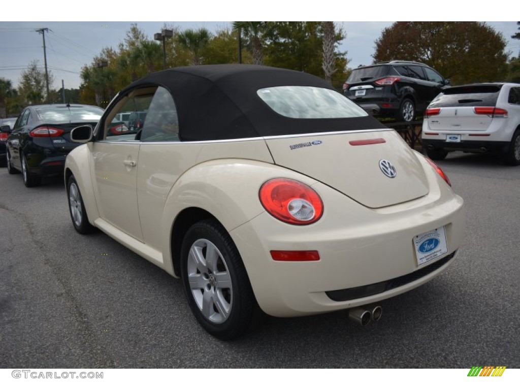 2007 New Beetle 2.5 Convertible - Harvest Moon Beige / Cream photo #5