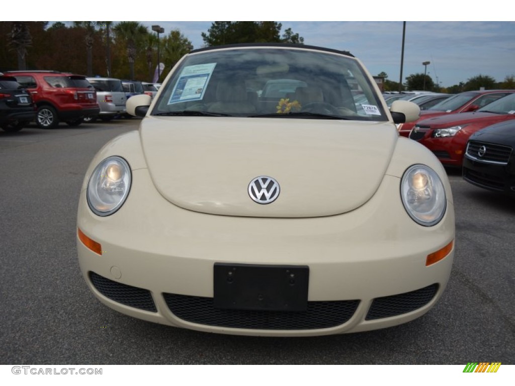 2007 New Beetle 2.5 Convertible - Harvest Moon Beige / Cream photo #8