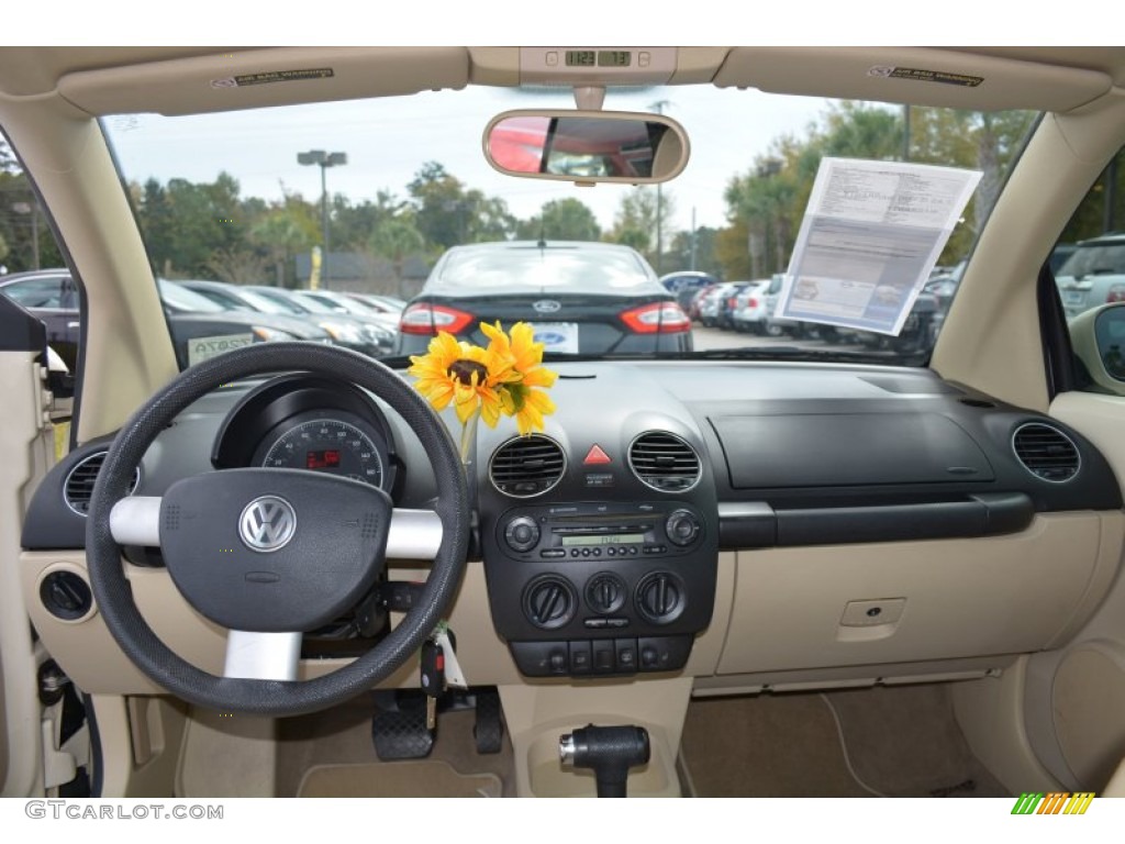 2007 New Beetle 2.5 Convertible - Harvest Moon Beige / Cream photo #11