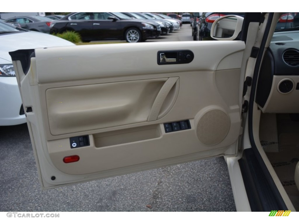 2007 New Beetle 2.5 Convertible - Harvest Moon Beige / Cream photo #14