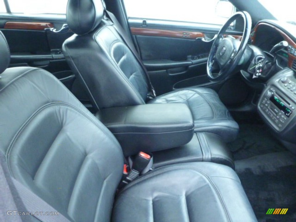 2003 DeVille Sedan - Sterling Silver / Midnight Blue photo #5