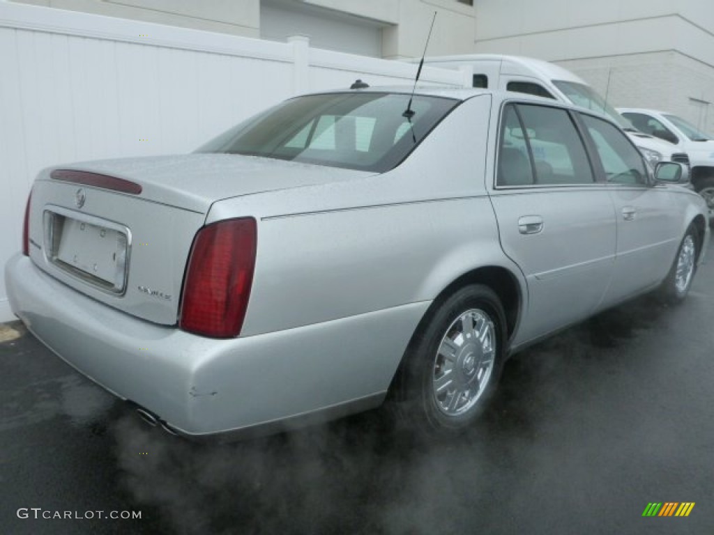 2003 DeVille Sedan - Sterling Silver / Midnight Blue photo #7