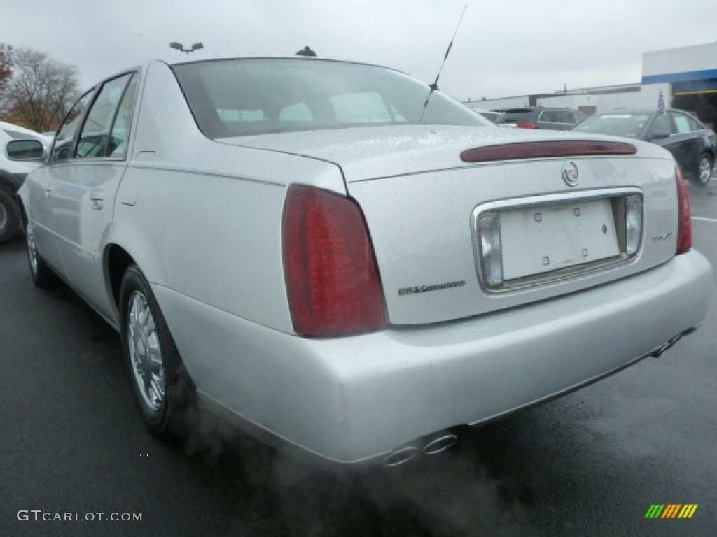 2003 DeVille Sedan - Sterling Silver / Midnight Blue photo #9