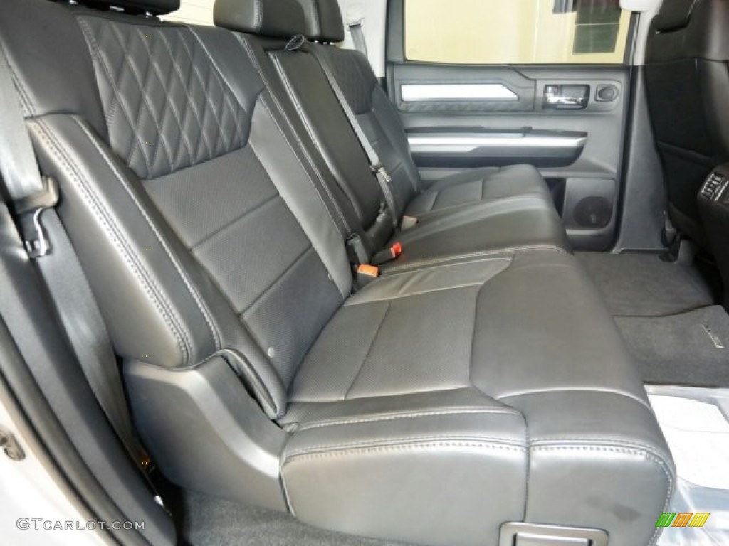 2015 Toyota Tundra Platinum CrewMax 4x4 Rear Seat Photo #98912128