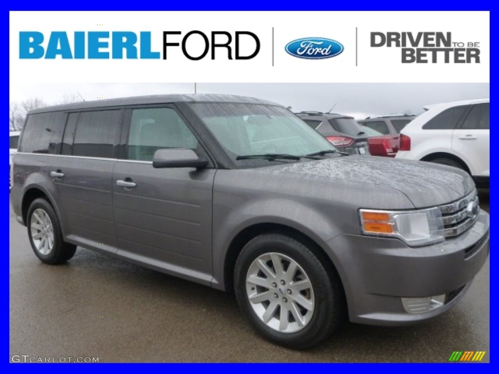 2010 Flex SEL AWD - Sterling Grey Metallic / Medium Light Stone photo #1