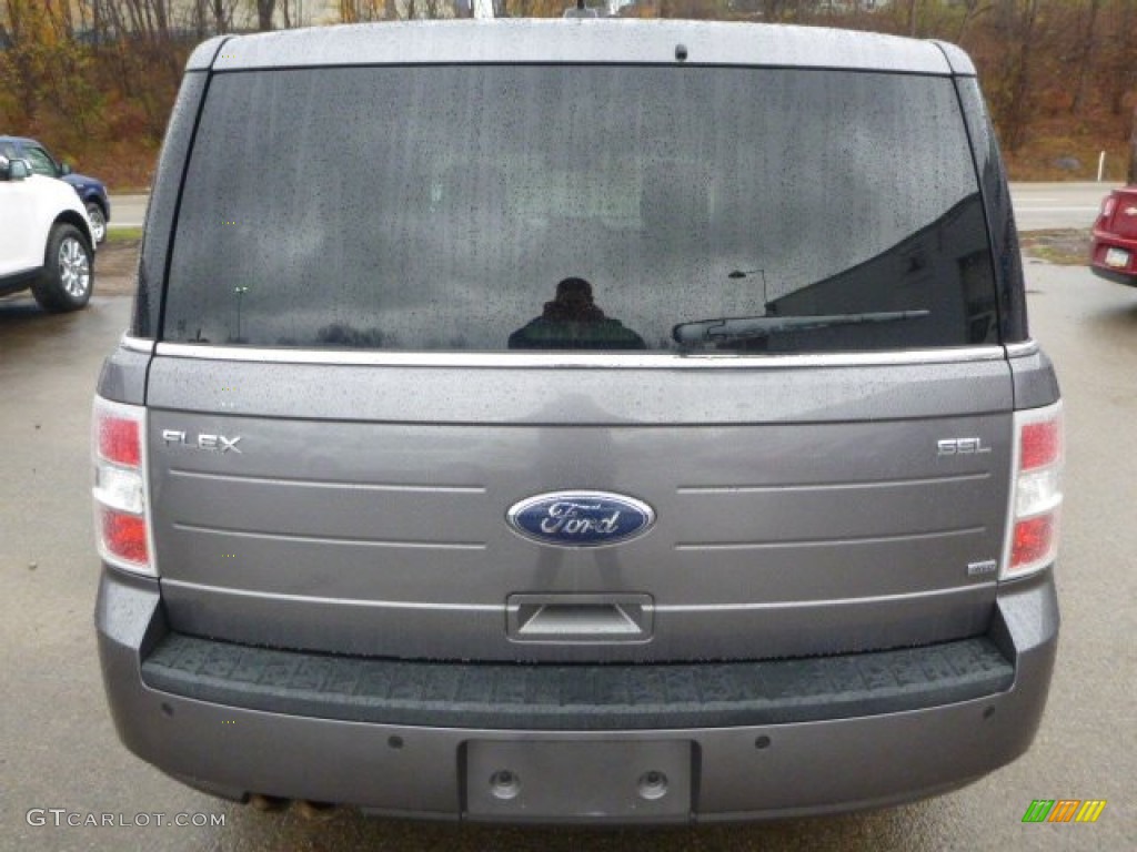2010 Flex SEL AWD - Sterling Grey Metallic / Medium Light Stone photo #8