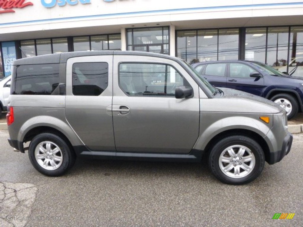 2007 Element EX AWD - Galaxy Gray Metallic / Black/Titanium photo #2