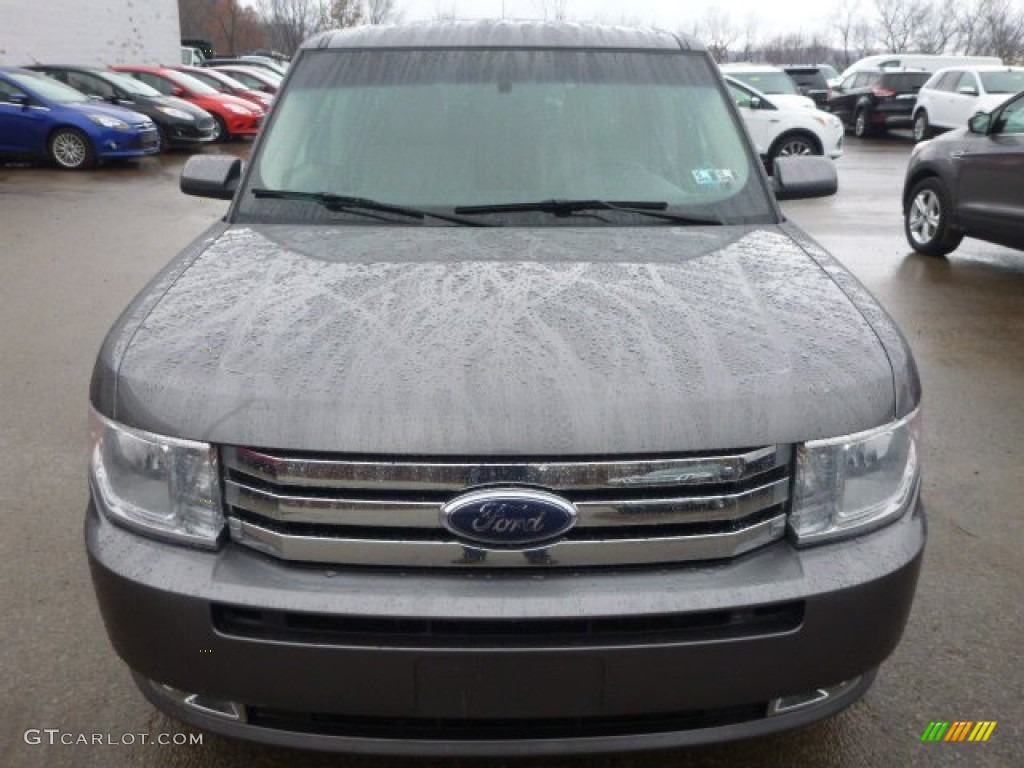 2010 Flex SEL AWD - Sterling Grey Metallic / Medium Light Stone photo #13