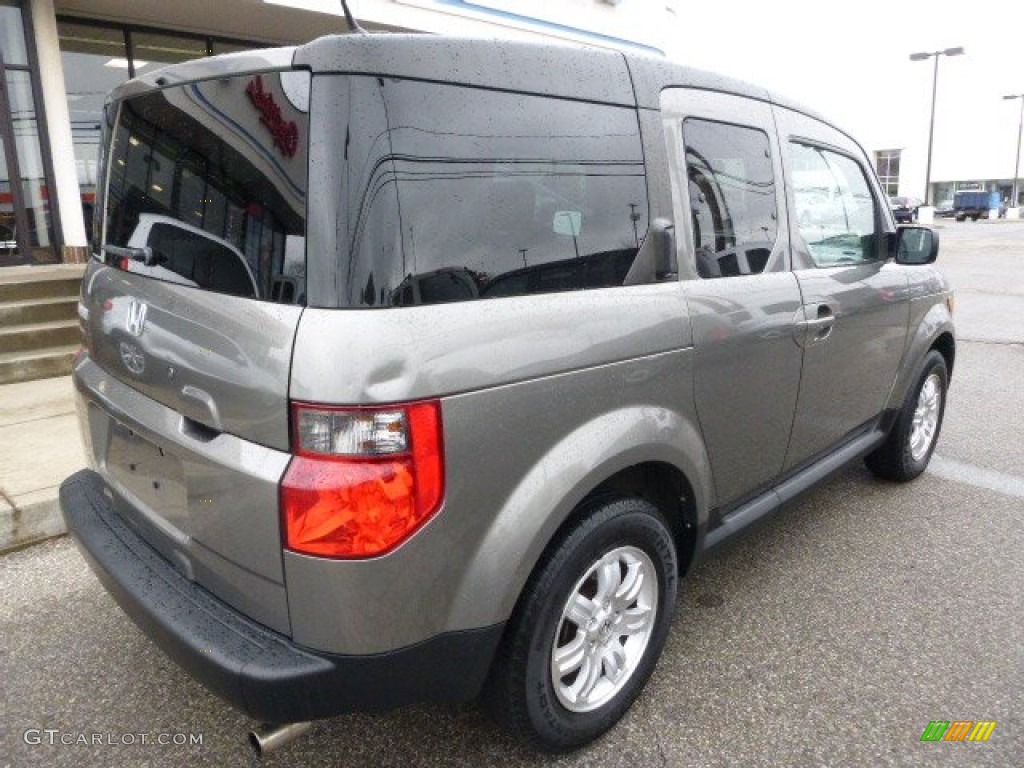 2007 Element EX AWD - Galaxy Gray Metallic / Black/Titanium photo #3