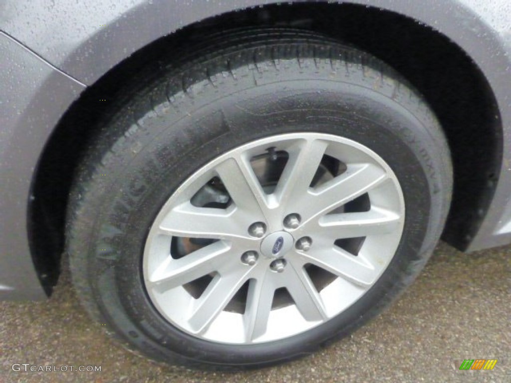 2010 Flex SEL AWD - Sterling Grey Metallic / Medium Light Stone photo #14