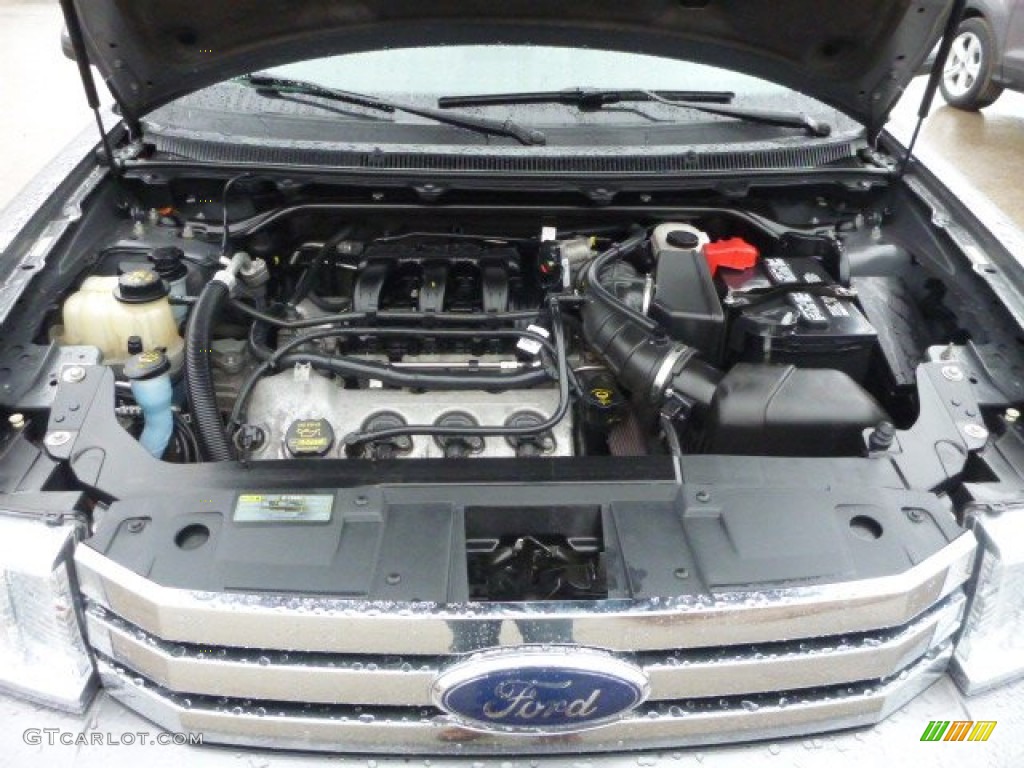 2010 Flex SEL AWD - Sterling Grey Metallic / Medium Light Stone photo #15