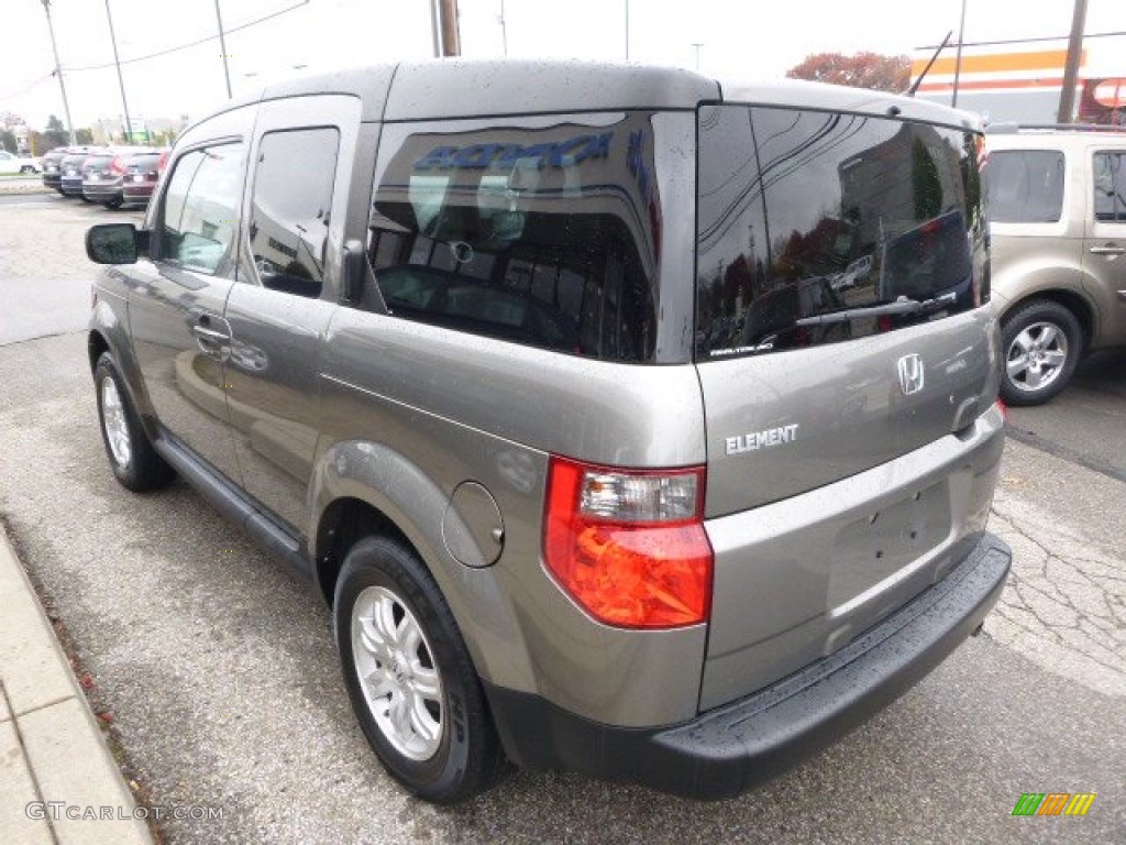 2007 Element EX AWD - Galaxy Gray Metallic / Black/Titanium photo #6