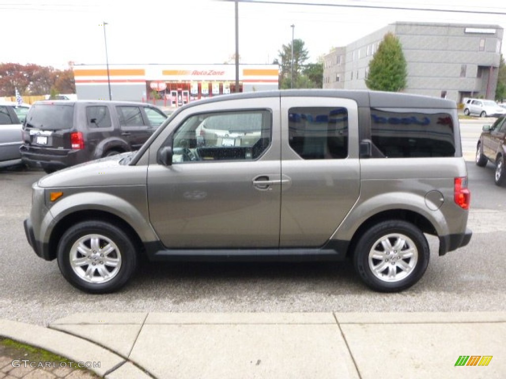 2007 Element EX AWD - Galaxy Gray Metallic / Black/Titanium photo #7