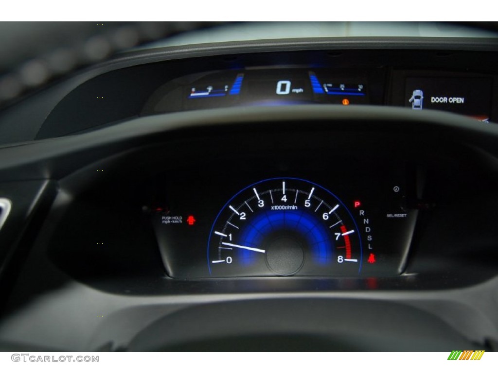 2015 Civic EX-L Sedan - Dyno Blue Pearl / Gray photo #31