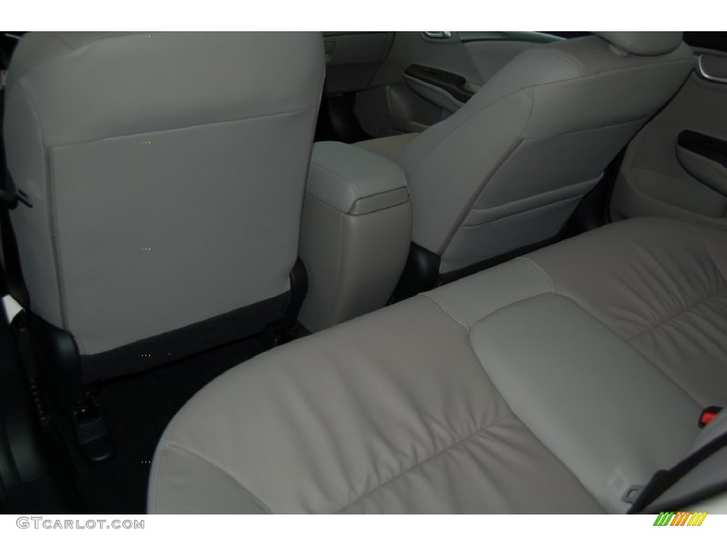 2015 Civic EX-L Sedan - Dyno Blue Pearl / Gray photo #23