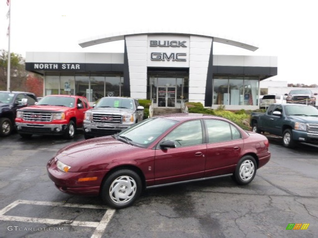 2001 S Series SL2 Sedan - Cranberry / Tan photo #1