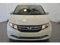 2015 White Diamond Pearl Honda Odyssey EX-L  photo #1