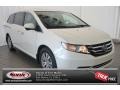 2015 White Diamond Pearl Honda Odyssey EX-L  photo #4