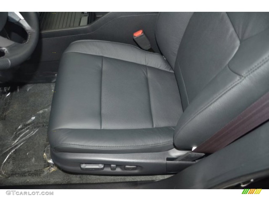 Black Interior 2015 Honda Pilot Touring Photo #98919019