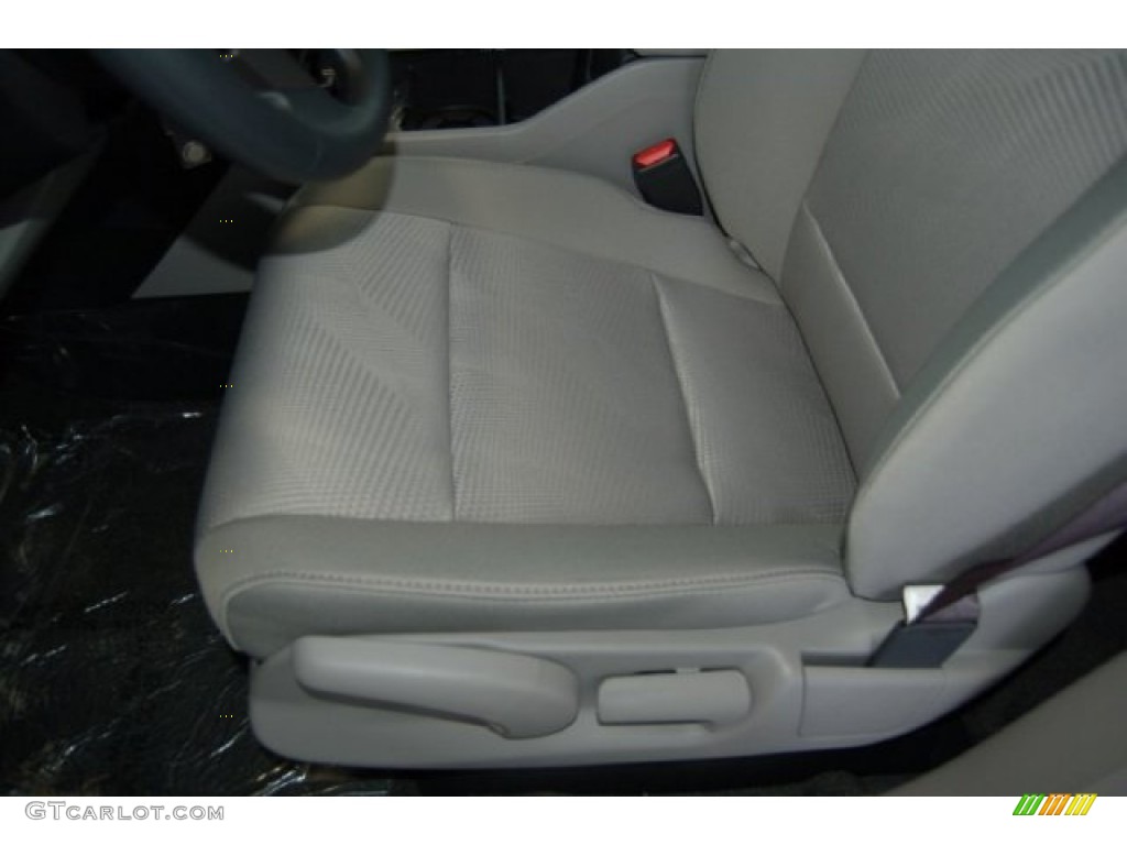 2015 Pilot LX - Alabaster Silver Metallic / Gray photo #11