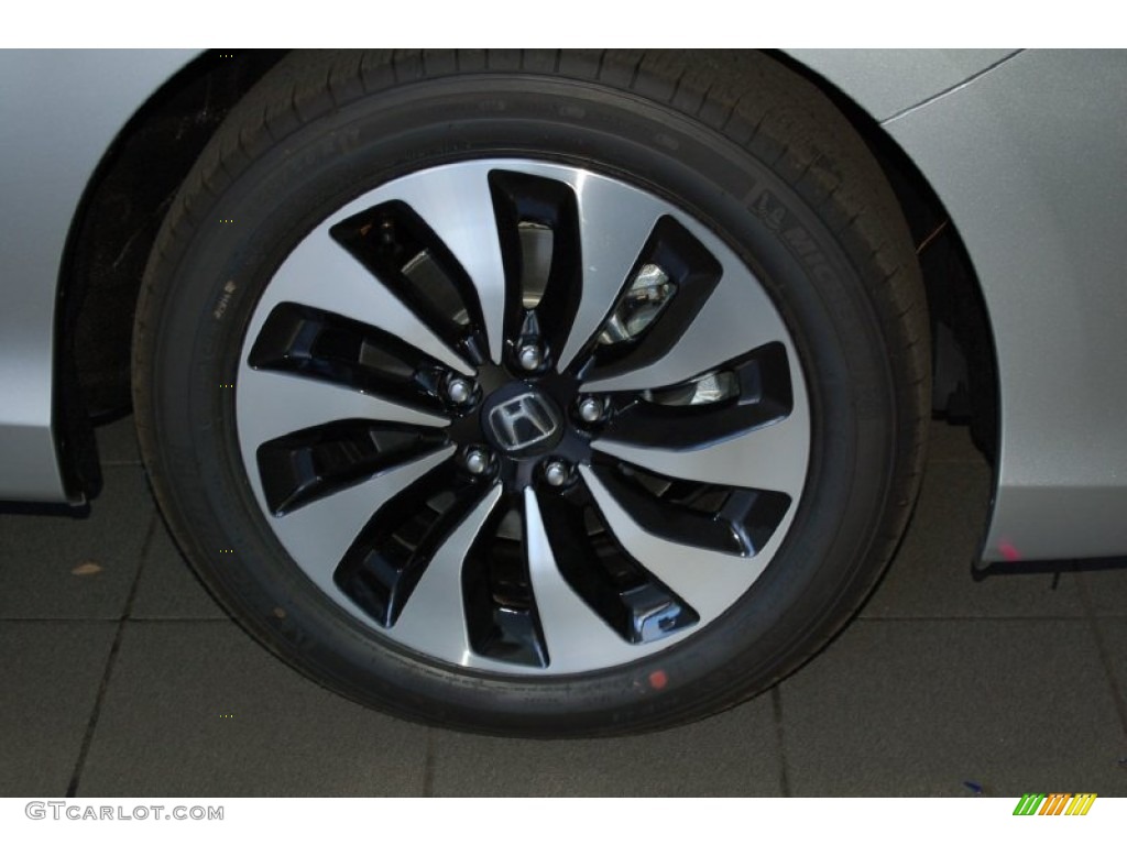 2015 Accord Hybrid EX-L Sedan - Alabaster Silver Metallic / Ivory photo #4