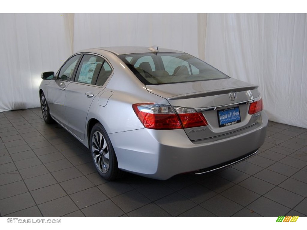 2015 Accord Hybrid EX-L Sedan - Alabaster Silver Metallic / Ivory photo #9