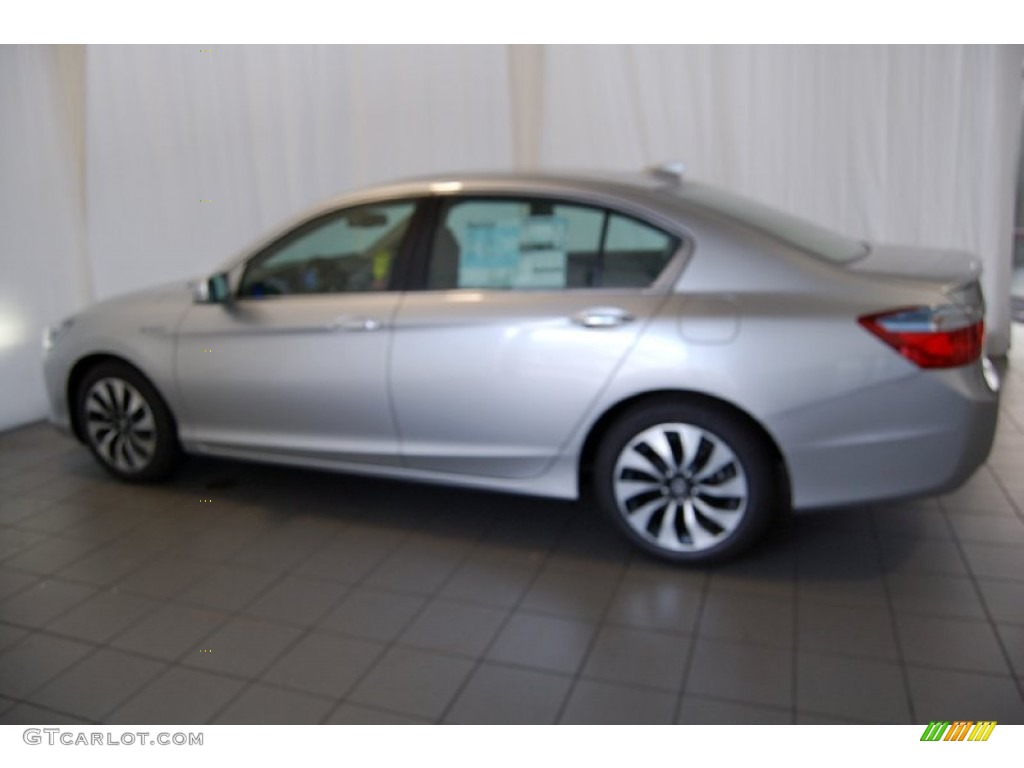 2015 Accord Hybrid EX-L Sedan - Alabaster Silver Metallic / Ivory photo #10