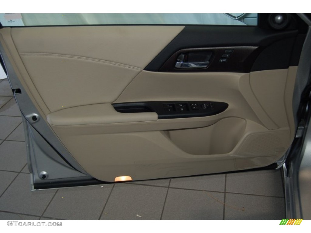 2015 Accord Hybrid EX-L Sedan - Alabaster Silver Metallic / Ivory photo #11
