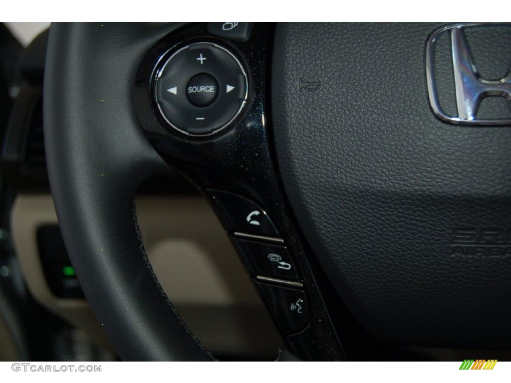 2015 Accord Hybrid EX-L Sedan - Alabaster Silver Metallic / Ivory photo #22