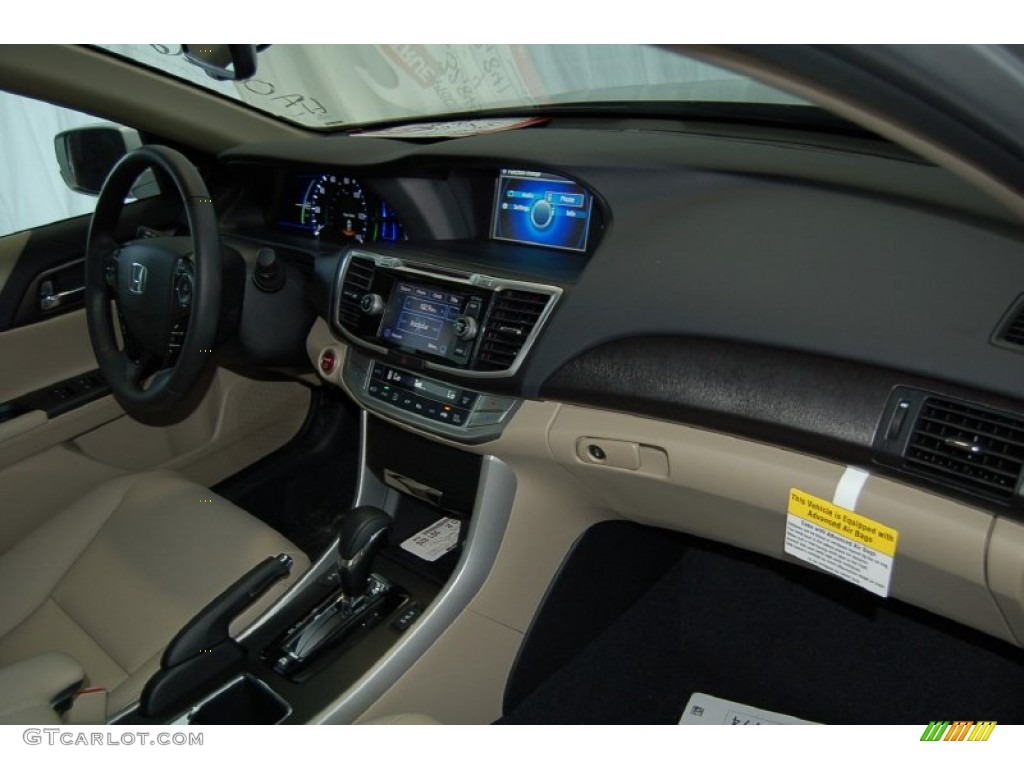 2015 Accord Hybrid EX-L Sedan - Alabaster Silver Metallic / Ivory photo #28